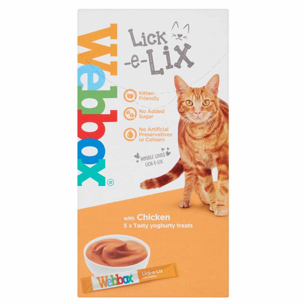 Webbox Cats Delight Lick-e-Lix Cat Treats