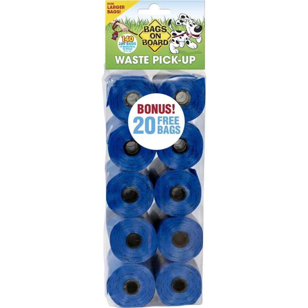 Bags on Board Refills 140 Waste Pick Up Bags
