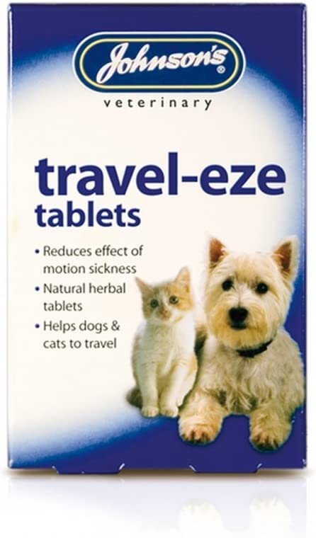 Johnsons Travel-Eze Tablets For Cats and Dogs