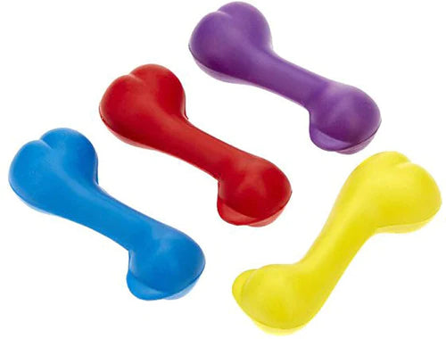 Classic Rubber Bone Dog Toy 13cm