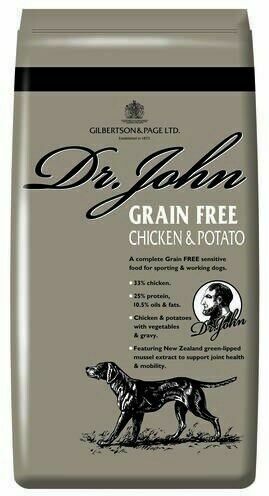 Dr John Grain Free Chicken & Potato Dry Dog Food 12.5kg