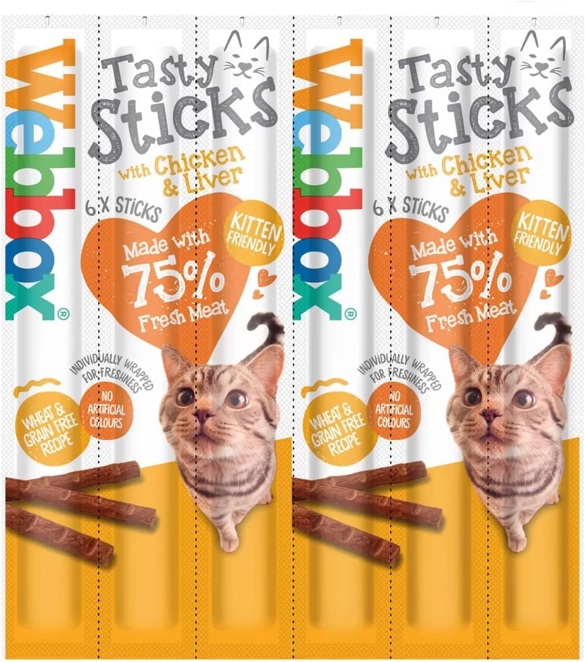 Webbox Tasty Sticks Cat Treat