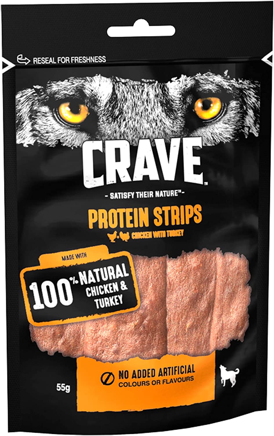 Crave Chicken & Turkey Protein Strips