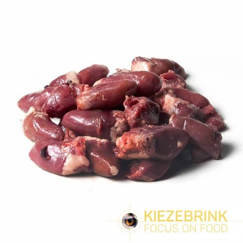 Kiezebrink Chicken Hearts Raw Dog Food 1kg