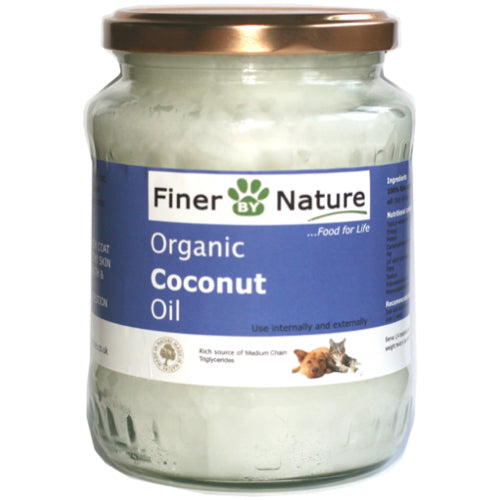 Finer By Nature Coconut Oil Pet Vitamins & Supplements 500ml
