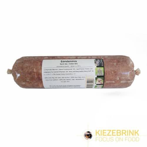 Kiezebrink Duck Mix Raw Dog Food 500g