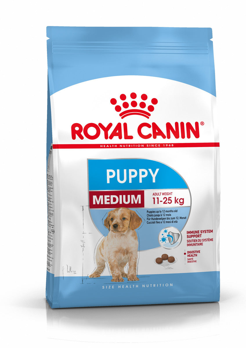 Royal Canine Medium Puppy Dry Dog Food 4kg