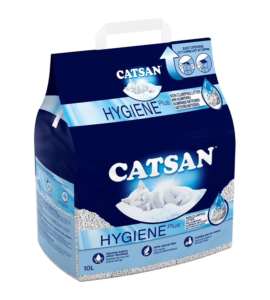 Catsan Hygiene Plus Non-clumping Cat Litter 5 Litre