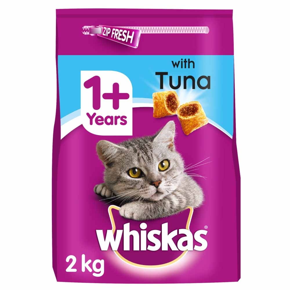 Whiskers Complete Tuna 1+ Cat Food 2kg