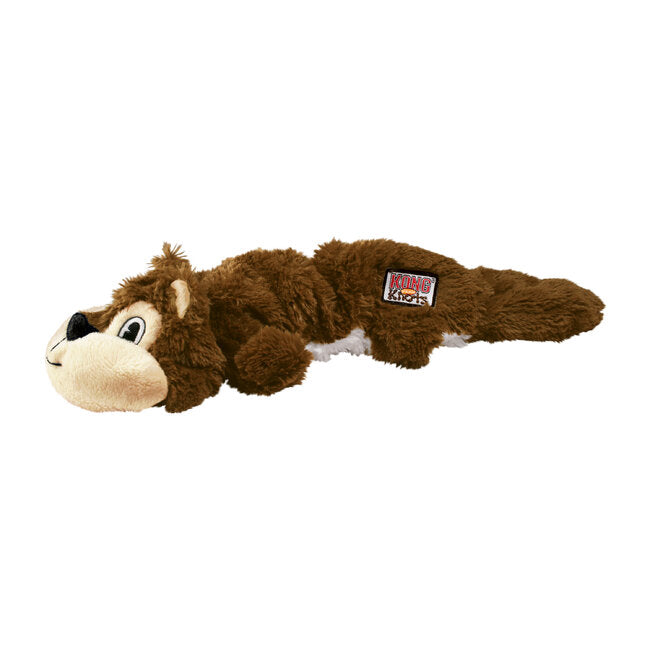 Kong Scrunch Knots Fox Medium Large Dog Toy