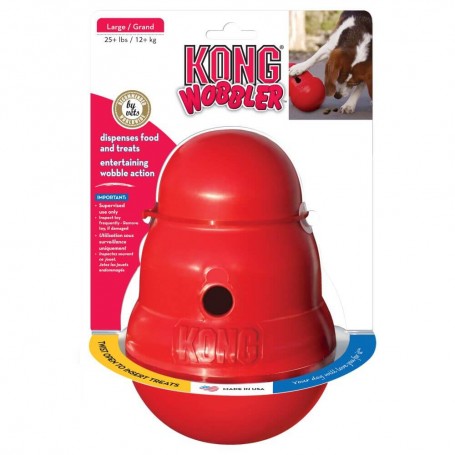 Kong Wobbler Large Treat Dispenser Dog Toy