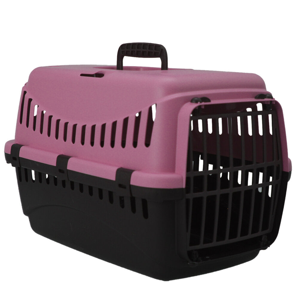 Pratiko Pet Carrier Pink Large Suitable for Dogs and Cats
