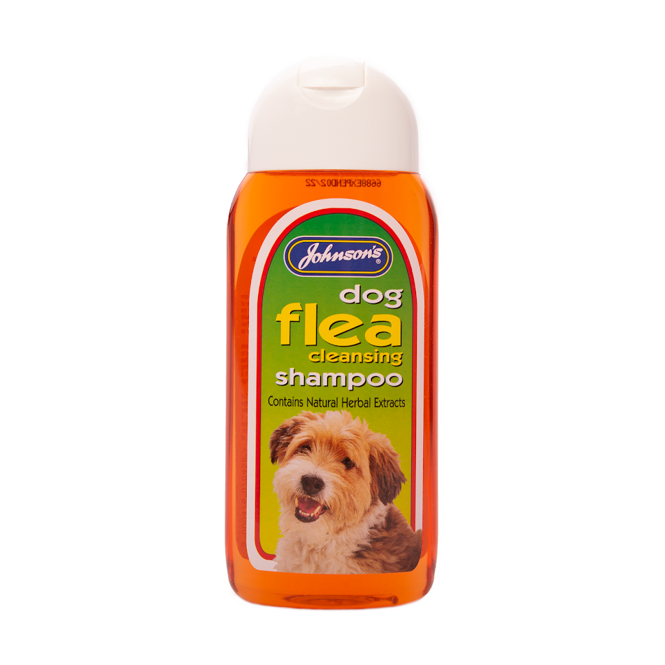 Johnsons Dog Flea Cleansing Shampoo 200ml